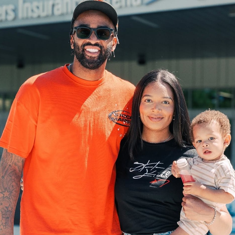 Stanton Kidd with his family in Baltimore